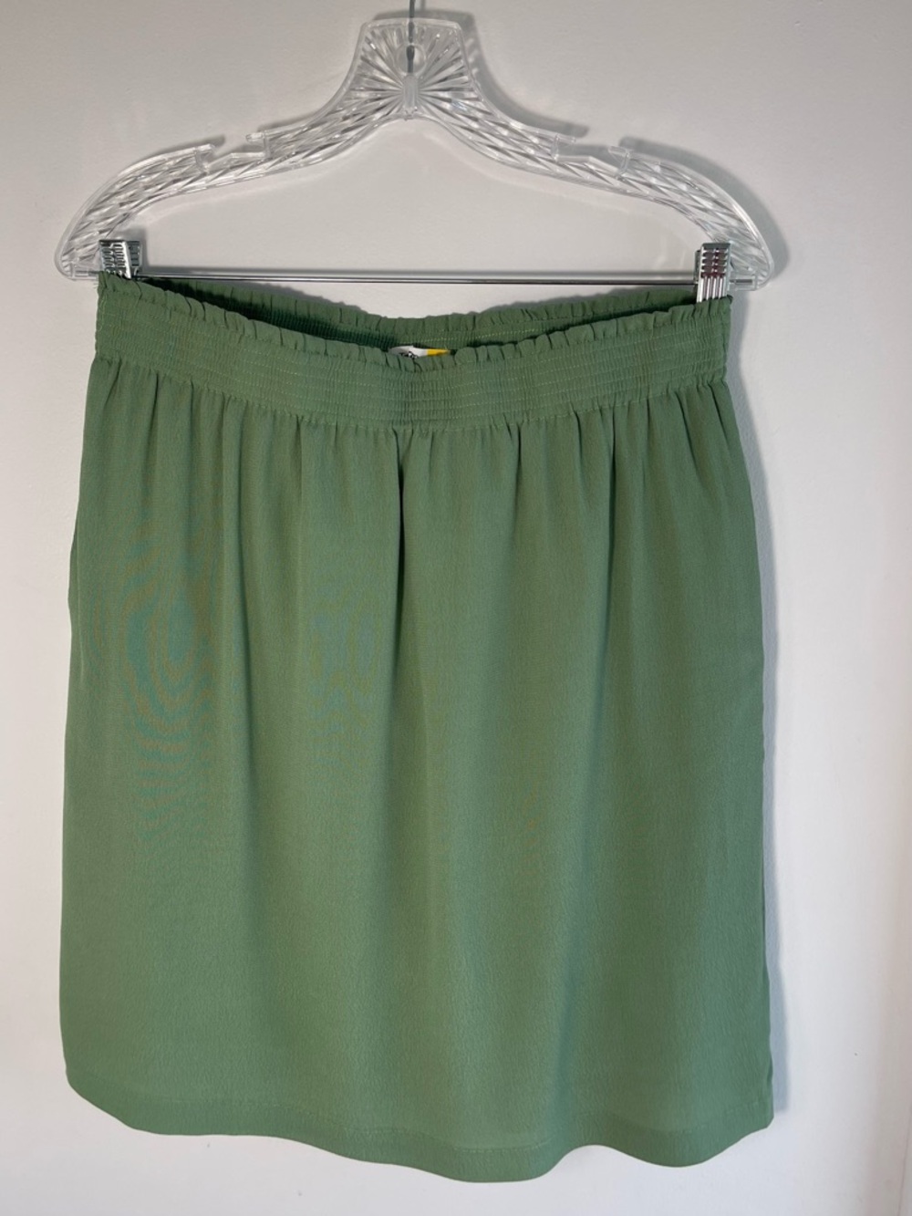 Tulip B Women’s Green Mint Elastic-Waist Mini Skirt NWT